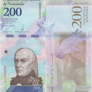 Венесуэла 200 боливар 2018 год UNC