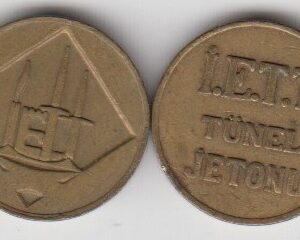 Турция Жетон для проезда на тюнеле XF