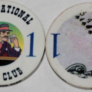 Фишка покерная 1 "International Poker Club"