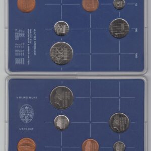 Нидерланды Набор 6 монет 1983 год UNC