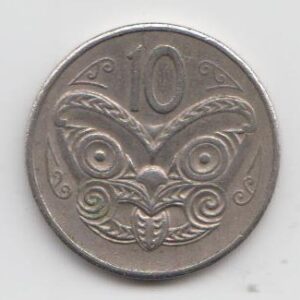 Новая Зеландия 10 центов 1981 XF