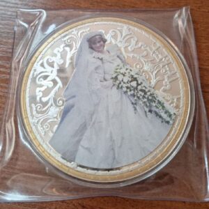 Великобритания Памятная медаль "Диана - жена" 2016 год Proof