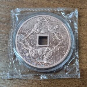 Самоа 20 центов "Олени" 2023 год Proof