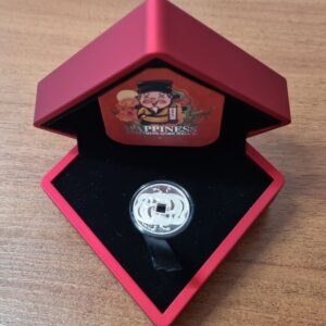 Самоа 1 доллар "На счастье/ Дракон и Феникс" 2023 год Proof