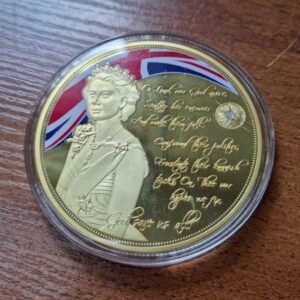 Великобритания Медаль "Гимн Великобритании. 2-й куплет" 2016 год Proof