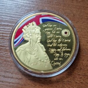 Великобритания Медаль "Гимн Великобритании. 1-й куплет" 2016 год Proof с сертификатом