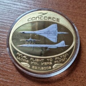 Великобритания Медаль "Конкорд - прощание" 2013 год Proof