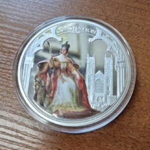 Великобритания Медаль "175-летие коронации королевы Виктории" 2013 год Proof