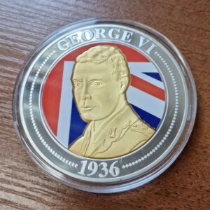 Великобритания Медаль "Год трех королей. Георг VI" 2011 год Proof