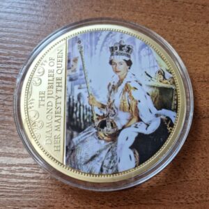 Великобритания Медаль "60-летие коронации Елизаветы II" 2012 год Proof