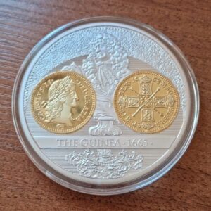 Великобритания Медаль "История Британских колоний. Гвинея" Proof