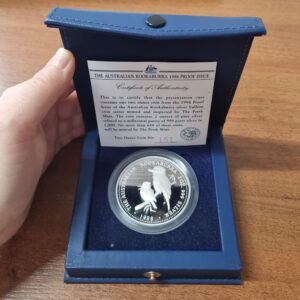 Австралия 2 доллара "Австралийская кукабара" 1998 год Proof
