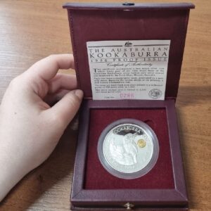 Австралия 2 доллара "Австралийская кукабара" 1996 год Proof