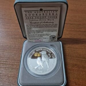 Австралия 2 доллара "Австралийская кукабара" 1998 год Proof