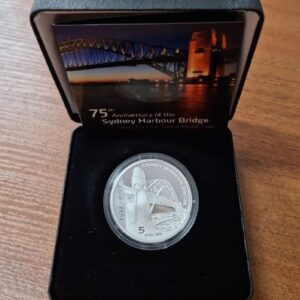 Австралия 5 долларов "75-летие сиднейского моста Харбор-Бридж" 2007 год Proof