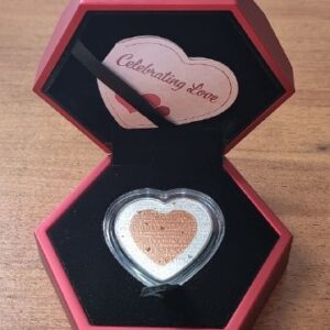 Фиджи 1 доллар "Праздник любви" 2018 год Proof