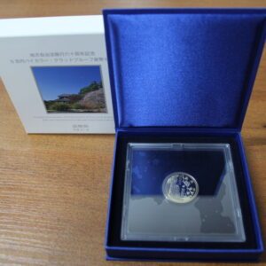 Япония 500 йен "47 префектур Японии. Ибараки" 2009 год Proof