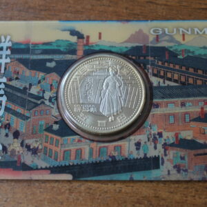 Япония 500 йен "47 префектур Японии. Гумма" 2013 год UNC