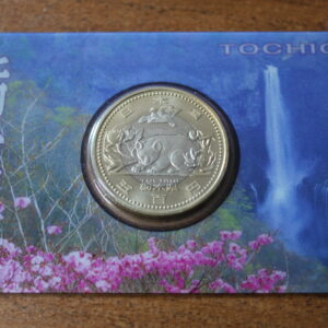 Япония 500 йен "47 префектур Японии. Тотиги" 2012 год UNC