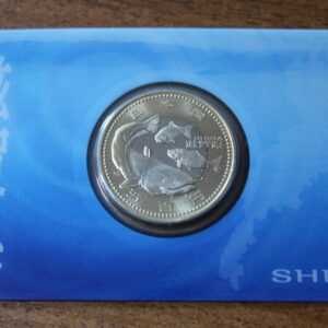 Япония 500 йен "47 префектур Японии. Сига" 2011 год UNC