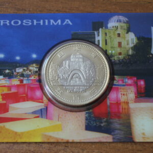 Япония 500 йен "47 префектур Японии. Хиросима" 2013 год UNC